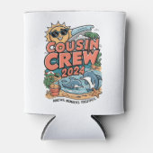 いとこクルー2024夏休みビーチ家族旅行 缶クーラー (正面)