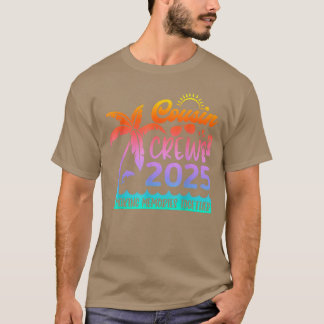 いとこクルー2025夏休みビーチ家族旅行 Tシャツ