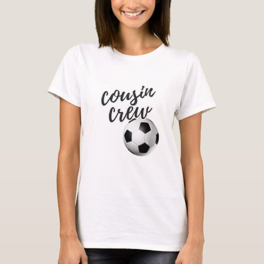 いとこクルー – サッカー Tシャツ (正面)
