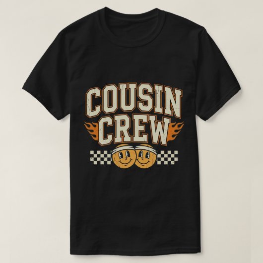 いとこクルー ファミリー・リユニオン 面白いデザイン Tシャツ (デザイン正面)