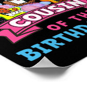 いとこグレイシーのコーナー誕生日人形かわいいパーティーG ポスター (角)