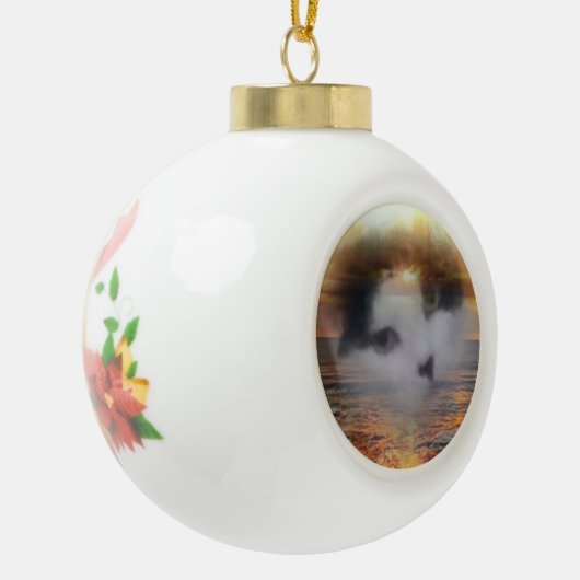 いとこスキトルズフレームオーナメント セラミックボールオーナメント (左)