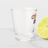 いとこパーソナライズされたの贈り物にマッチするいとこのクルー ショットグラス (左)