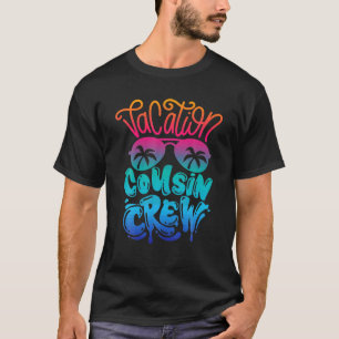 いとこファミリーマッチングサマーバケーションビーチクルイス Tシャツ