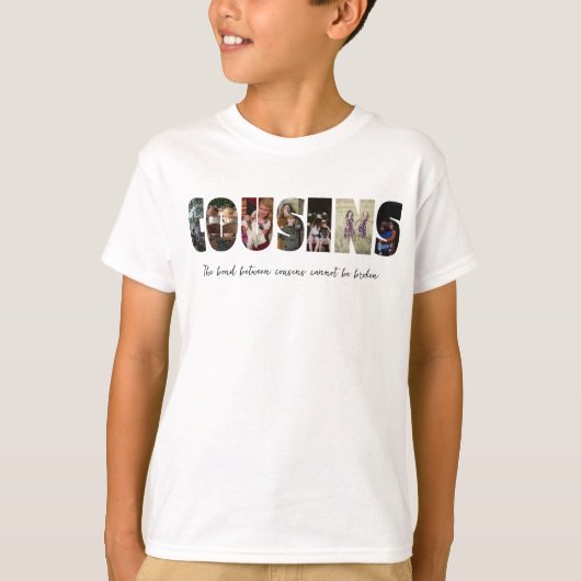 いとこフォトコラージュKidのTシャツ Tシャツ (正面)