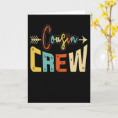 いとこ一家 カード (黄色い花)