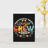 いとこ一家 2025 夏のバケーション ビーチ ファミリー旅行 カード (黄色い花)