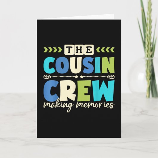 いとこ一家 2025 思い出を作る 家族旅行C カード (正面)