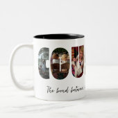 いとこ写真コラージュマグ ツートーンマグカップ (左)