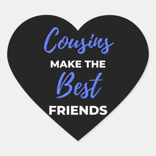 いとこ同士が友達最高のになる ハートシール (正面)