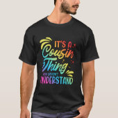 いとこ同士にしかわからないこと Tシャツ (正面)