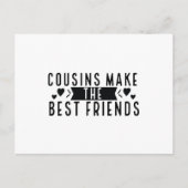 いとこ最高のが友人をおもしろい作る ポストカード (正面)