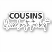 いとこ賛美ここ最高のと シール (正面)