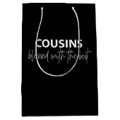 いとこ賛美ここ最高のと ミディアムペーパーバッグ (正面)