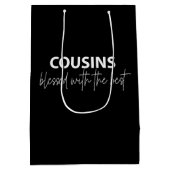 いとこ賛美ここ最高のと ミディアムペーパーバッグ (裏面)