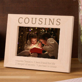 いとこ辞書定義おもしろい レーザー彫刻フレーム