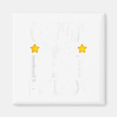 いとこ達が友最高の達を面白いシャツガールズボーにする マグネット (正面)