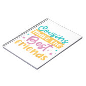 いとこ達が最高の友女を作る ノートブック (左側)