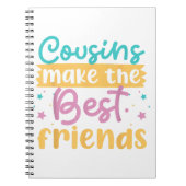 いとこ達が最高の友女を作る ノートブック (正面)