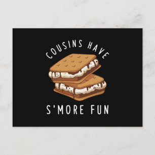 いとこ達はSMoreおもしろい兄妹の家族のギフトを持っている ポストカード