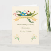 いとこ高校卒業カード カード (正面)