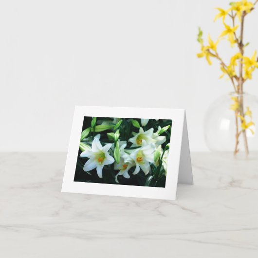 *いとこ*イースターカードが好きです カード (黄色い花)