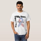 いとこ-私の英雄を支えている軍隊 Tシャツ (正面フル)