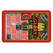 いと高きところに神に栄光 マグネット (横)