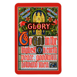 いと高きところに神に栄光 マグネット