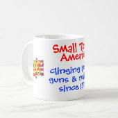 いなか町のアメリカのマグ コーヒーマグカップ (正面左)