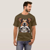いぬのハート Tシャツ (正面フル)