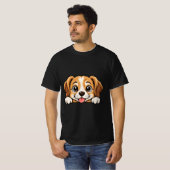 いぬの顔出しパネル Tシャツ (正面フル)