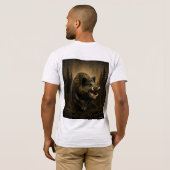 いのしし Tシャツ (裏面フル)