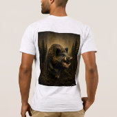 いのしし Tシャツ (裏面)