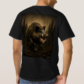 いのしし Tシャツ (裏面)