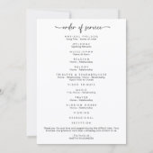 いのちのシンプルな祝祭 写真によるお葬式プログラム サンキューカード (裏面)