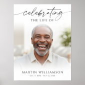 いのちの写真　モダンスクリプト　メモリアル ポスター (正面)