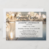 いのちの川の写真葬儀追悼式 招待状 (裏面)