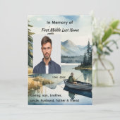 いのちの感謝祭　湖でボートに乗って釣り 招待状 (スタンド正面)