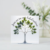 いのちの木パーティーへの招待状 招待状 (スタンド正面)