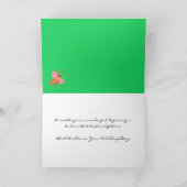 「いのちの木」 結婚おめでとうございます カード (内部)