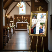 いのちの祭壇　クロス　写真コラージュ　葬儀 ポスター