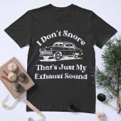いびきをかかないおもしろい夫の皮肉なユーモアパパ Tシャツ