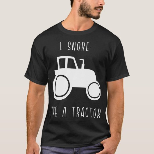 いびきをかく変なシャツ Tシャツ (正面)