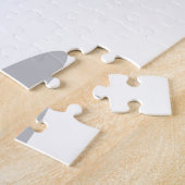 いびきマスクを着たカモ|背景色を選択 ジグソーパズル (側面)