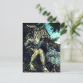 「いまどうだ、精霊」アーサー・ラッカムによる妖精の芸術 ポストカード (スタンド正面)