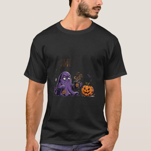 いやいやガイコツ Tシャツ (正面)