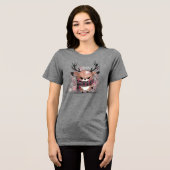 いやいやトナカイ トライブレンドＴシャツ (正面全面)