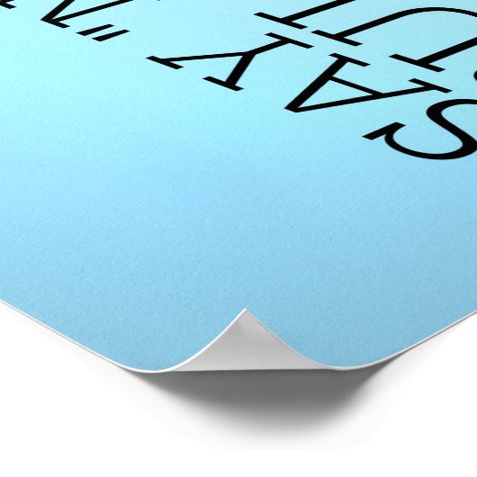 いやと言え ポスター (角)