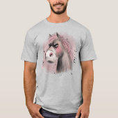 いやな馬 Tシャツ (正面)